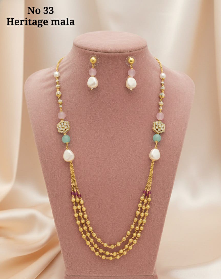 Vintage Pearl Necklace 27